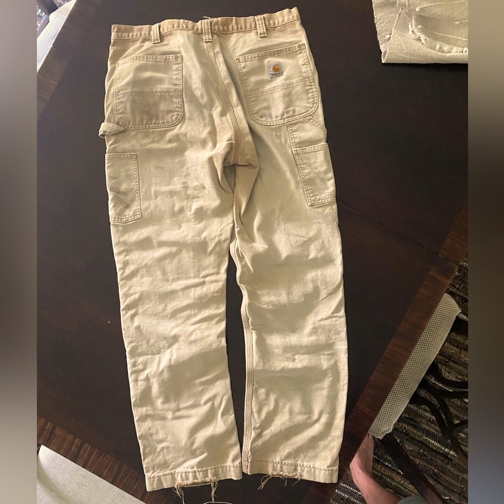 Carhartt Men's Beige Cargo Pants